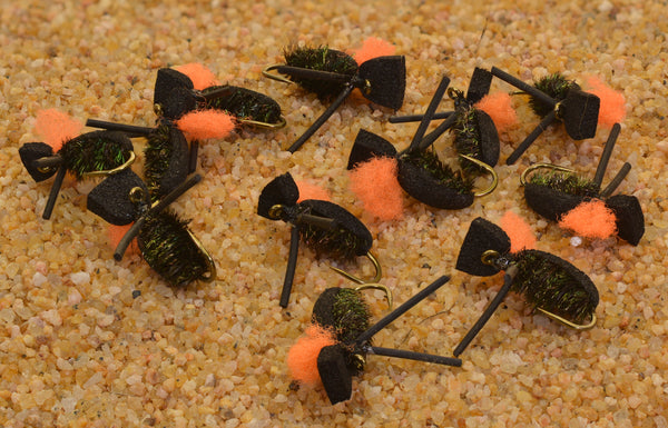 High Visibility Beetle Dry Fishing Fly