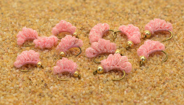 Tungsten Beaded Crystal Meth Fly Fishing | 2 Colors | Mustad Hooks