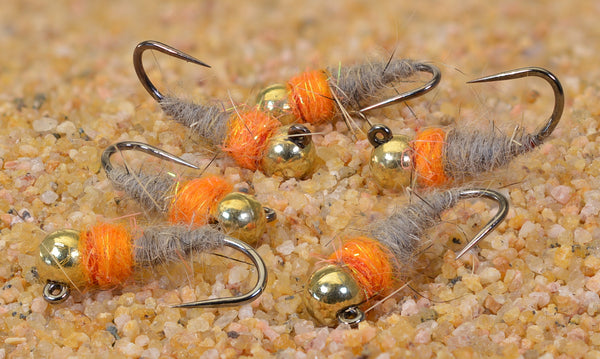 Tungsten Hot Spot Hare's Ear Jig Fly