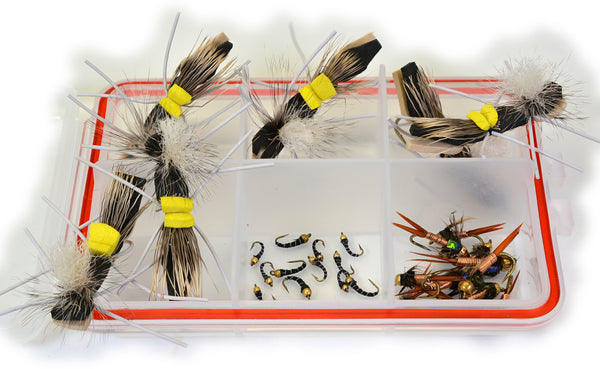 Hopper Dropper Fly Fishing Assortment - 30 Flies