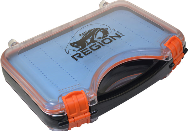 Large Double Sided Water Proof Fly Box with Handle – Region Fishing