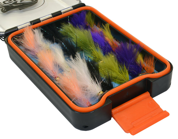 18ct Tungsten Micro Wooly Bugger Jig Head Fly Set - Euro Nymph - on Hanak Hooks