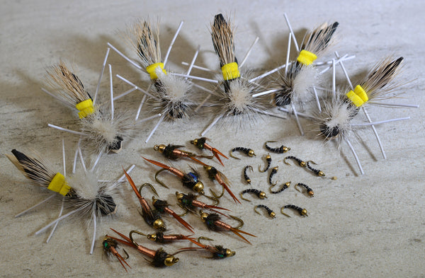 Hopper Dropper Fly Fishing Assortment 30 Flies1