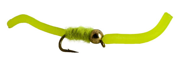 Squirmy Worm with Tungsten Bead - Hook #12