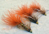 Bead Head Brown Woolly Bugger with Rubber Legs