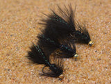 Black Micro Woolly Bugger Jig Fly