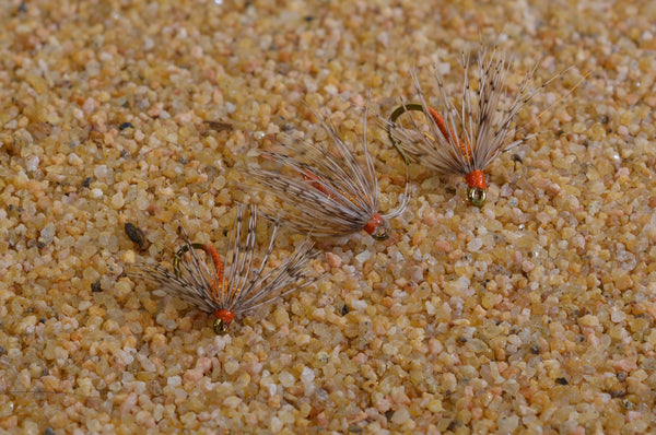 Orange & Partridge Nymph Flies with Soft Hackle
