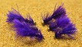 Purple Micro Woolly Bugger Jig Fly