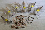 Hopper Dropper Fly Fishing Assortment - 30 Flies