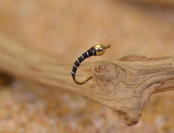 Tungsten Bead Zebra Midge