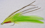 Chartreuse Saltwater 3/0 Big Game Fly