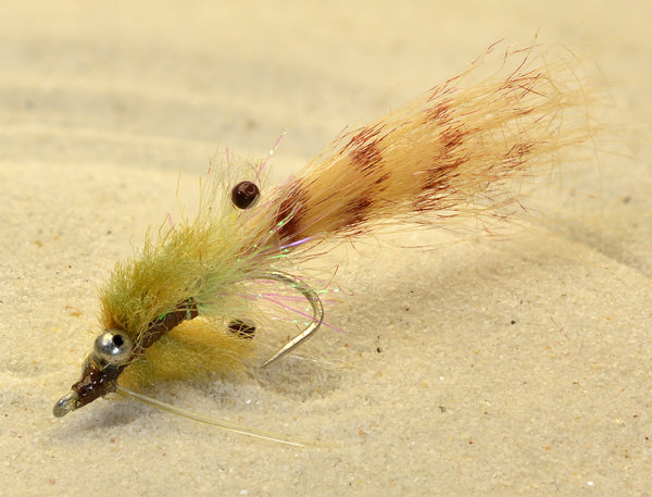 Redfish Crack tied on #2 Mustad Hooks