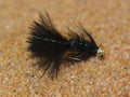 Black Micro Woolly Bugger Jig Fly