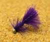 Purple Micro Woolly Bugger Jig Fly